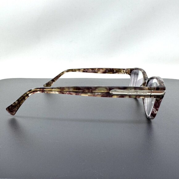 Coach Eyeglasses HC 6065 5287 Confetti Light Brown Frames 51 [] 17 135 - Picture 3 of 11